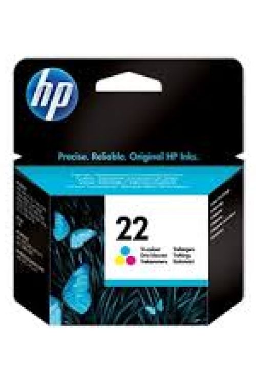 Hp 22 Tri Colour Original Ink Cartridge